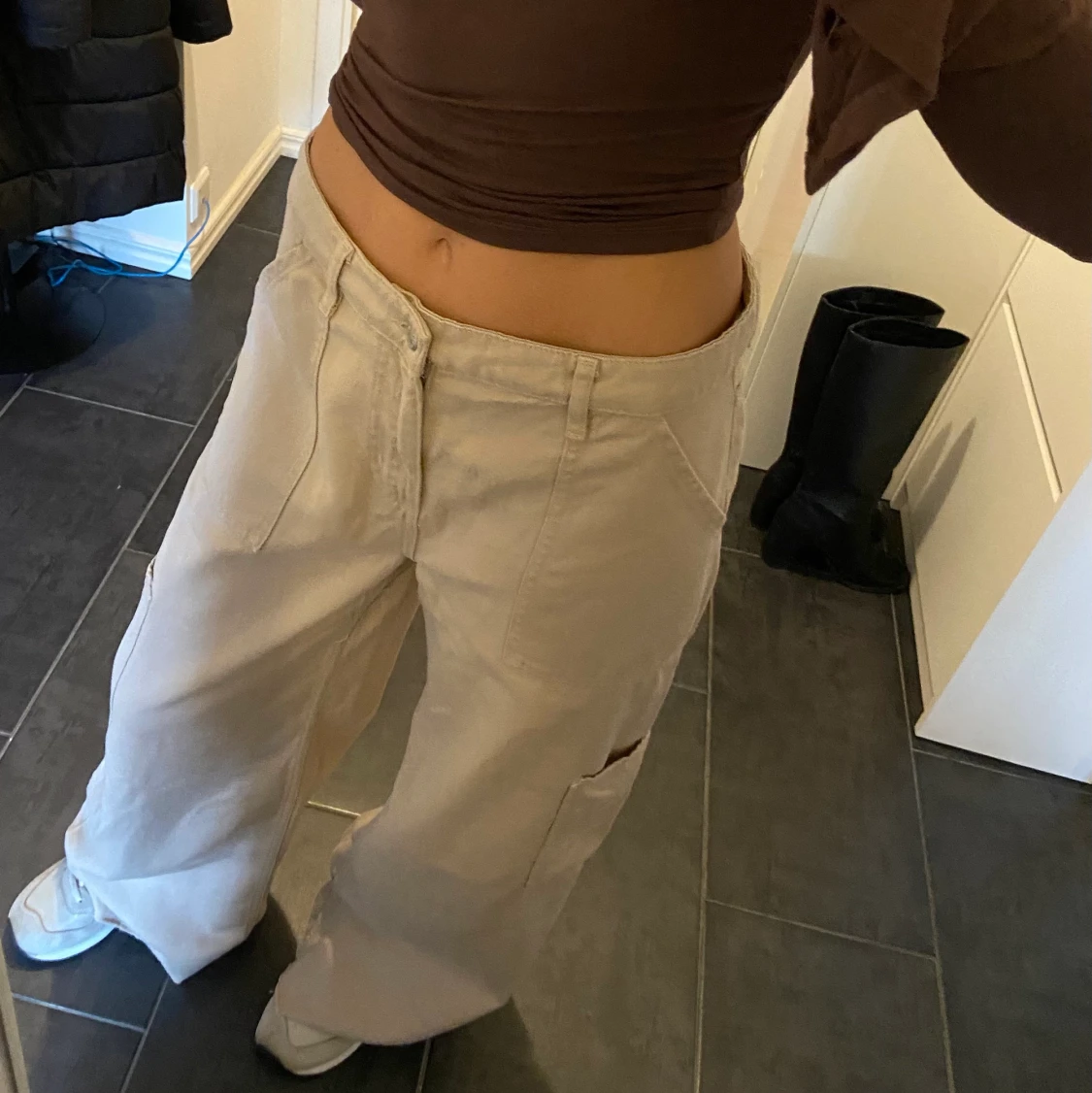 Cargobyxor/jeans - 90