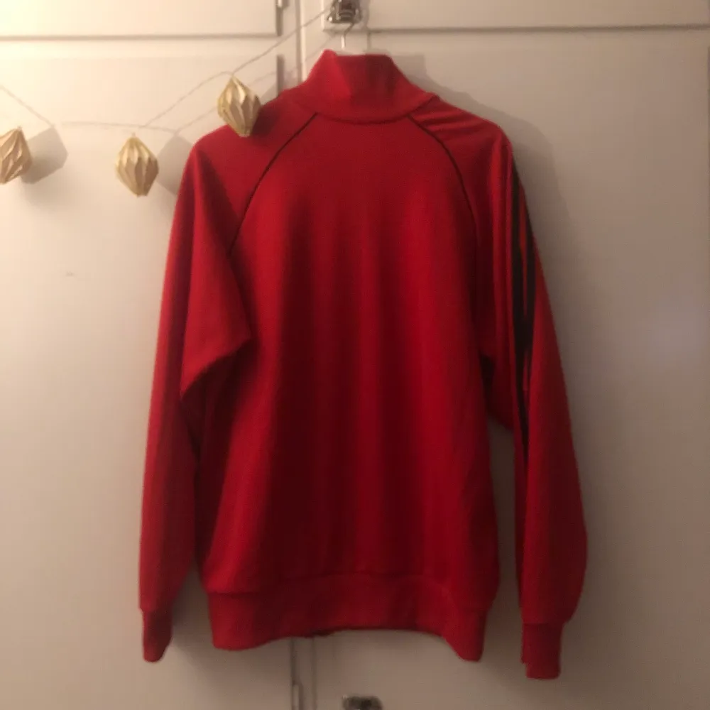 Sjukt snygg tröja men har inte använt sen bilden togs så det är dags att sälja! Köpt secondhand. Säljer även byxorna på bilden. Hoodies.