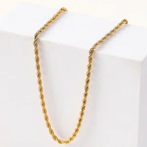 Cordell halsband guld  - Rostfritt stål  60cm Kan frakta och mötas upp