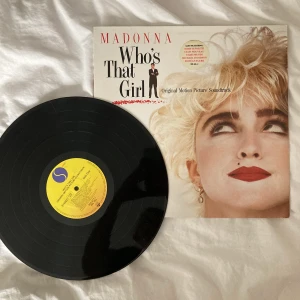 Madonna Who’s that girl - Soundtrack till Who’s that Girl av Madonna. Fint skick utan repor.