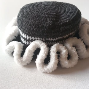 Virkad bucket hat - Passar på ett huvud med ca 60 i omkrets