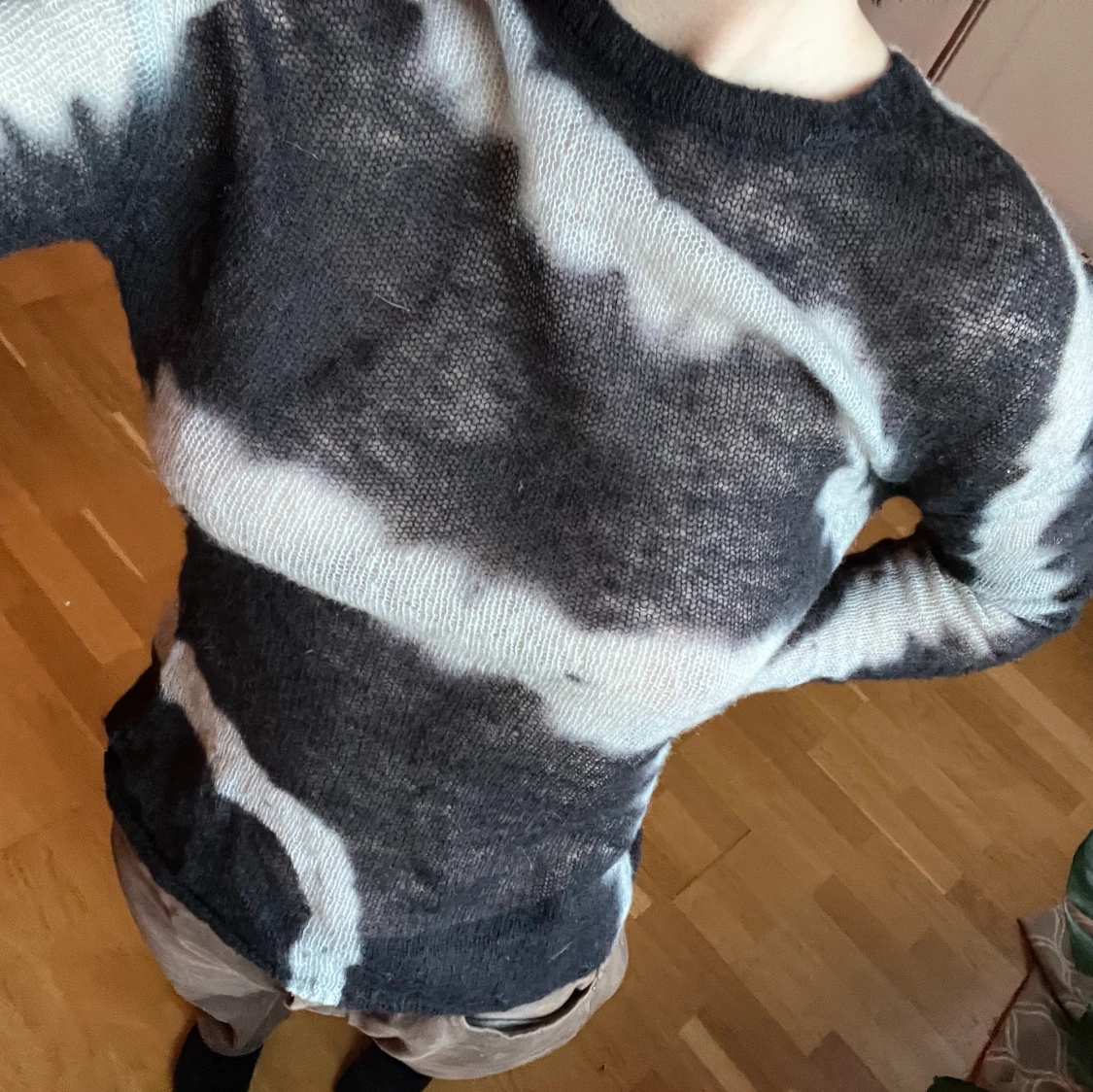 Långärmad mysig tröja - 90