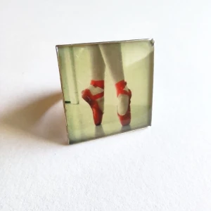 Handgjord ring nya - Handmade ring, new, adjustable 