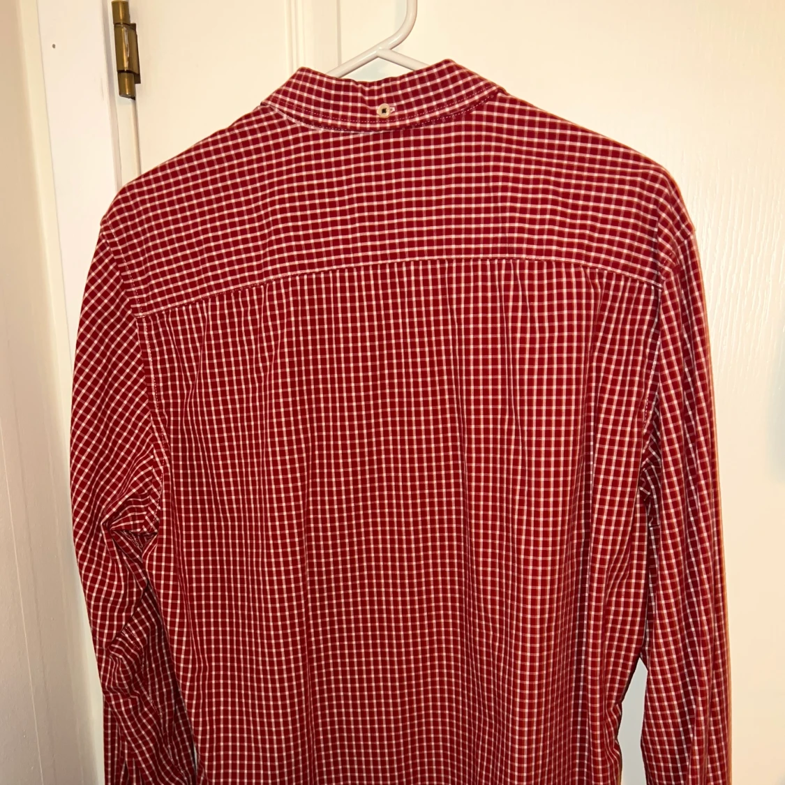 Dobber 1974 rutig rödvit skjorta - 90