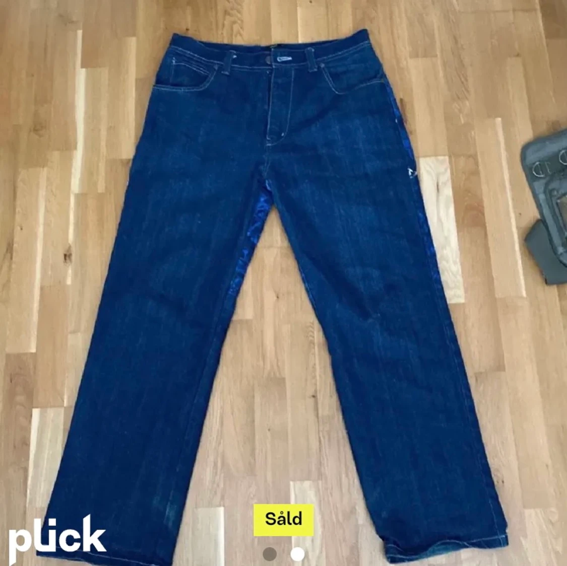 Baggy jeans med tryck - 90