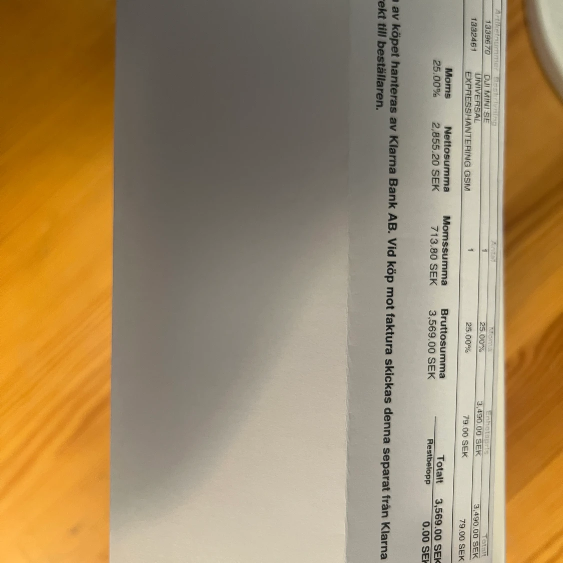 DRÖNARE DJI MINI - 91