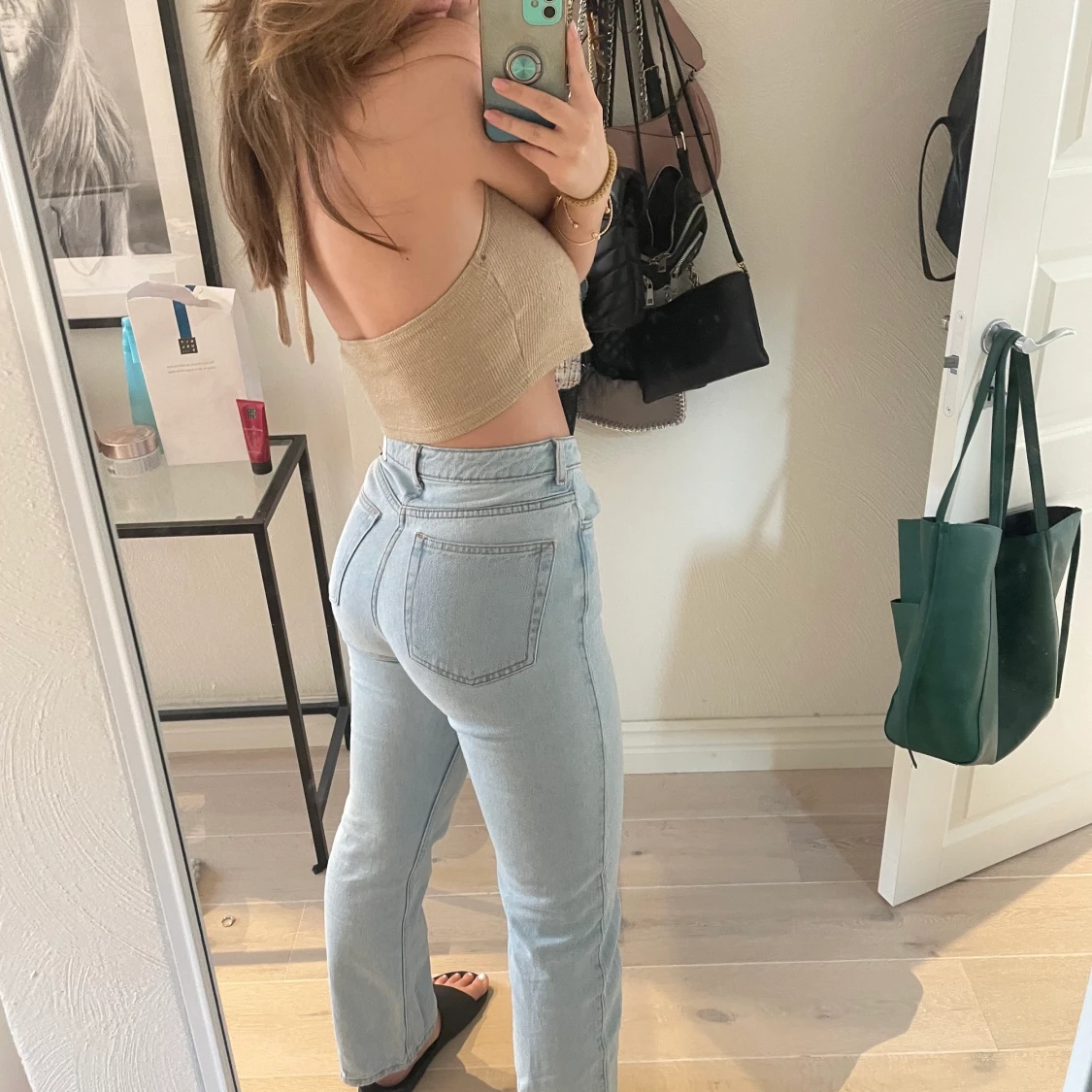 Weekday Ljusblå jeans  - 90