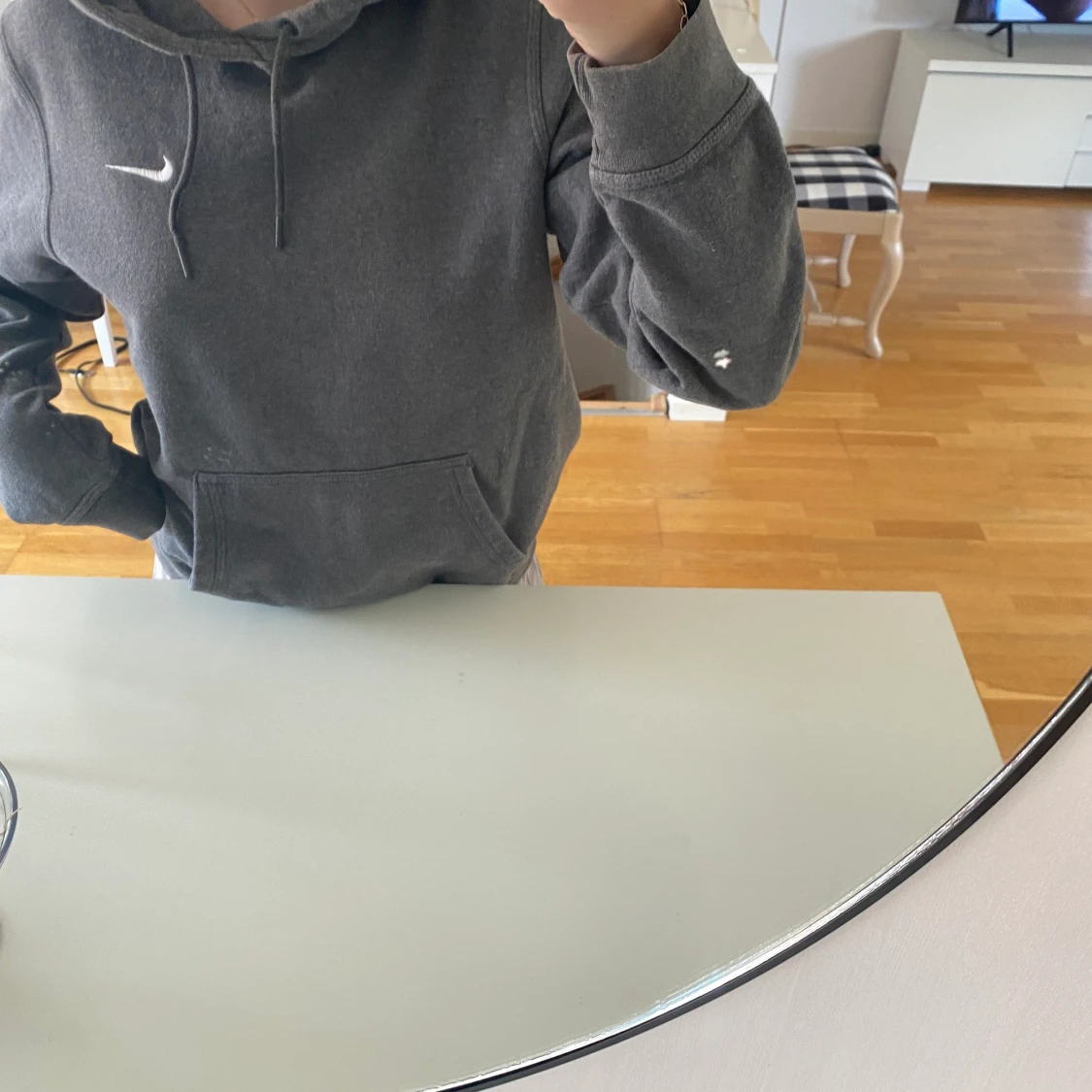 Urtvättad Second hand nike hoodie! 💗 - 91