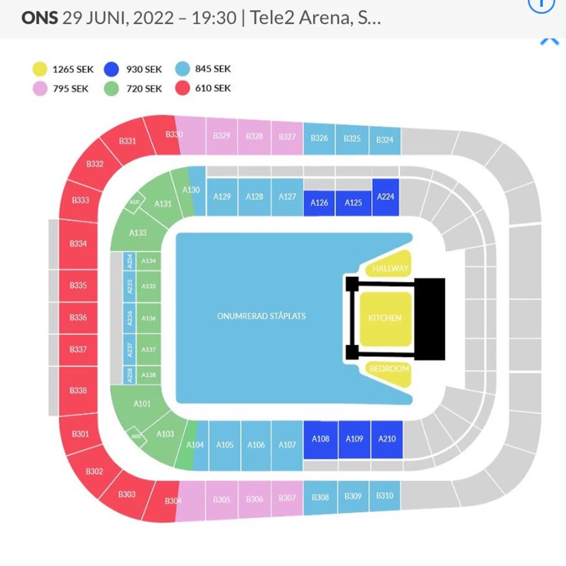 Harry styles biljetter - 90