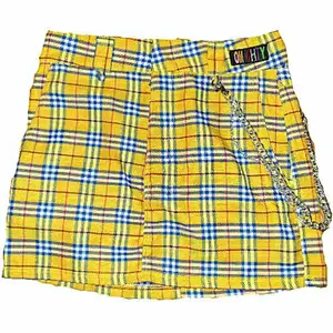 O-mighty Original Clueless Skirt with Chains, small hole by where chain attaches but not noticeable