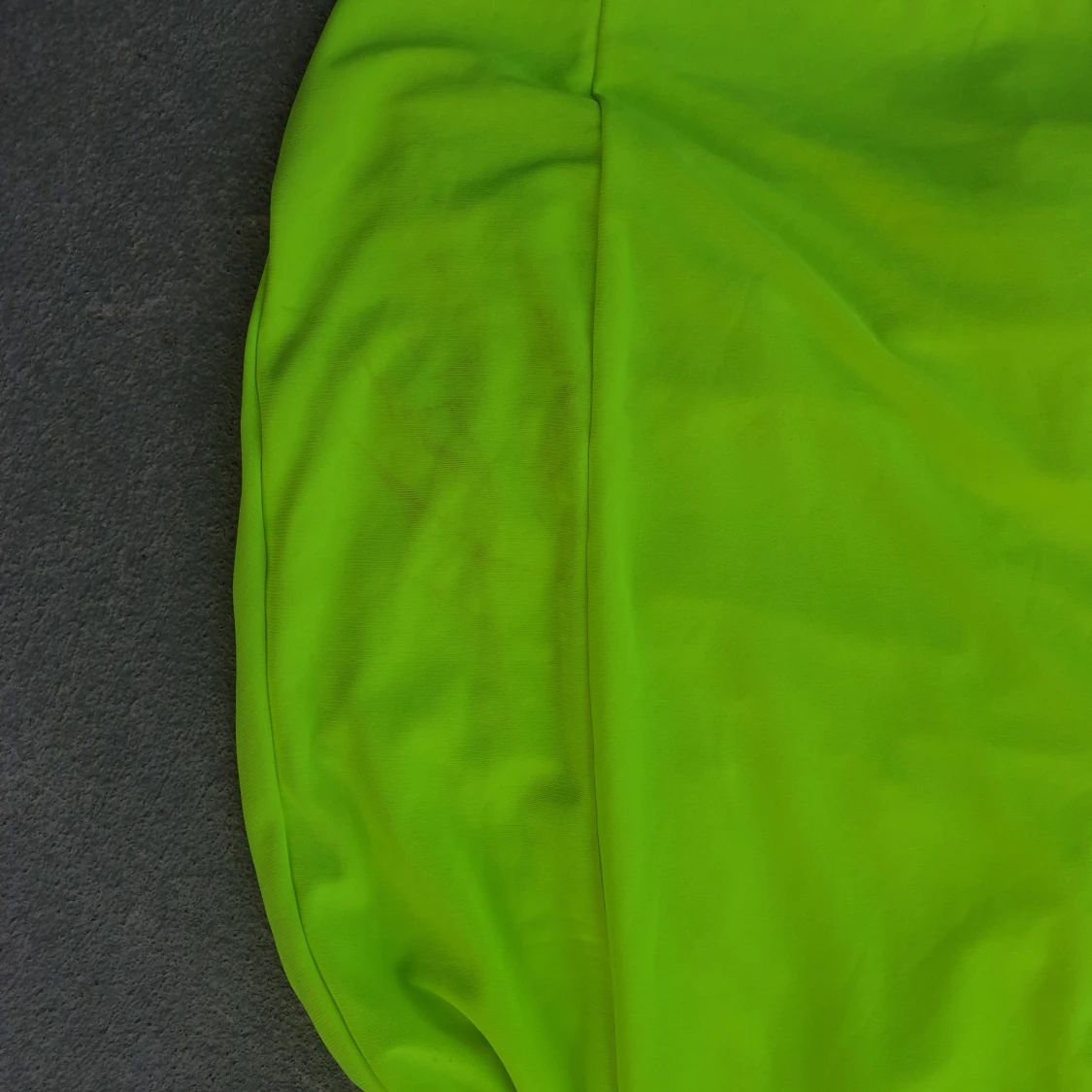 Lux LA Neon Yellow Minidress Ruched - 91