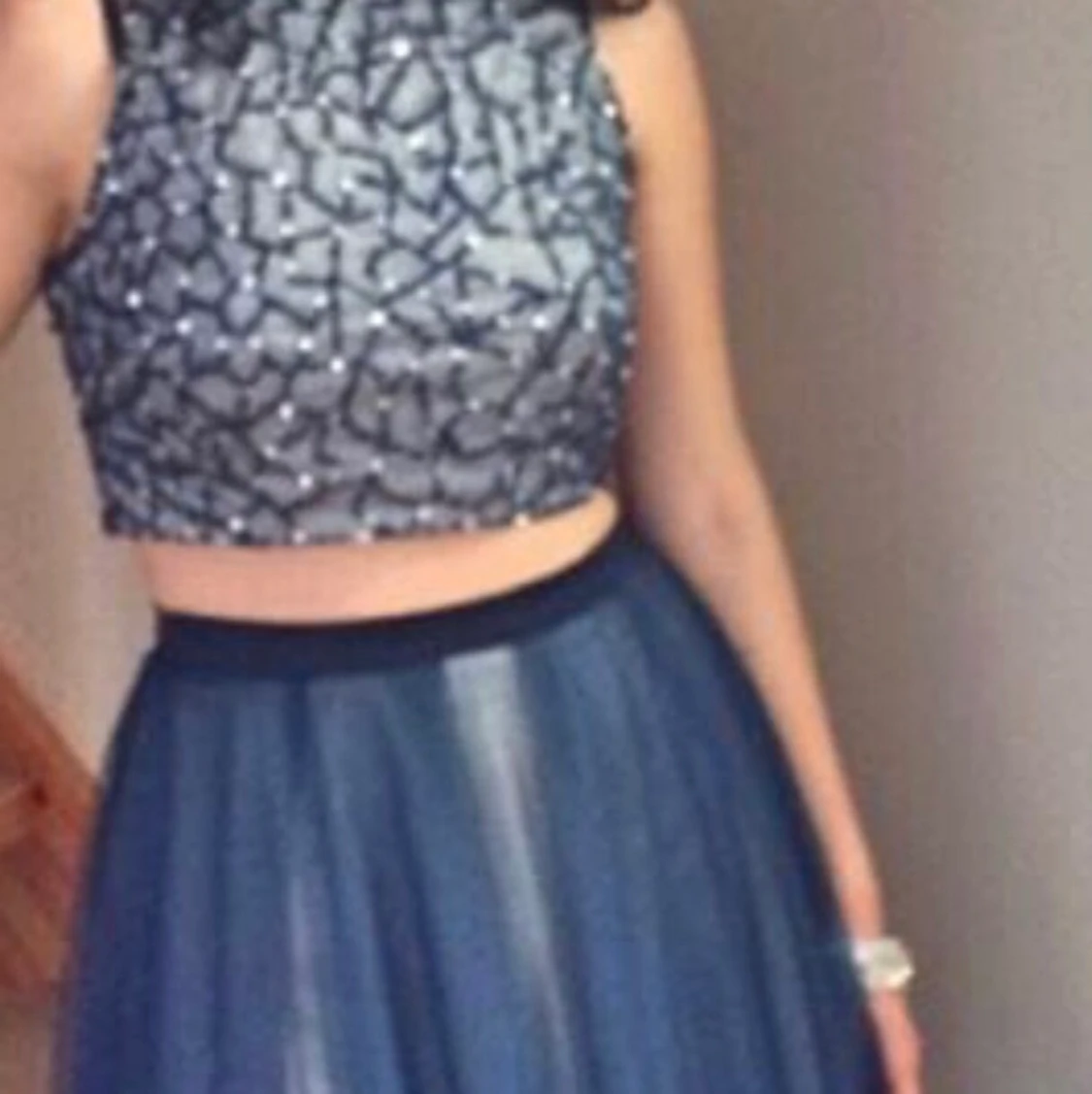 Aftonklänning i 2 delar