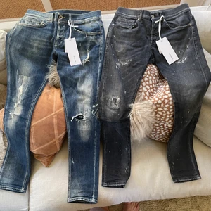 Dondup Jeans  - Säljer 1 par Dondup George Jeans i storlek 31. De är sparsamt använda och i väldigt gott skick!  Blåa: Skick 9/10, Nypris 3500kr, Mitt pris 1299kr