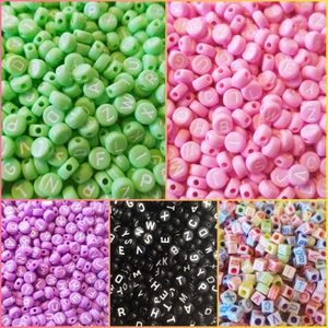 GRATIS FRAKT! 150 PACK Bokstavspärlor+ armbandstråd  - GRATIS FRAKT!   150 PACK Bokstavspärlor+ Armbandstråd. 30st pärlor per mix/sort. 60cm armbandstråd ingår   