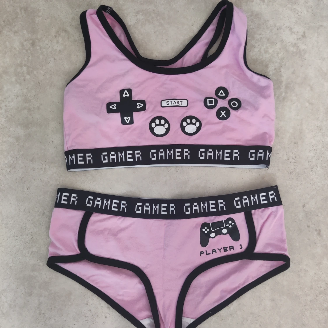 Little for big bralette set