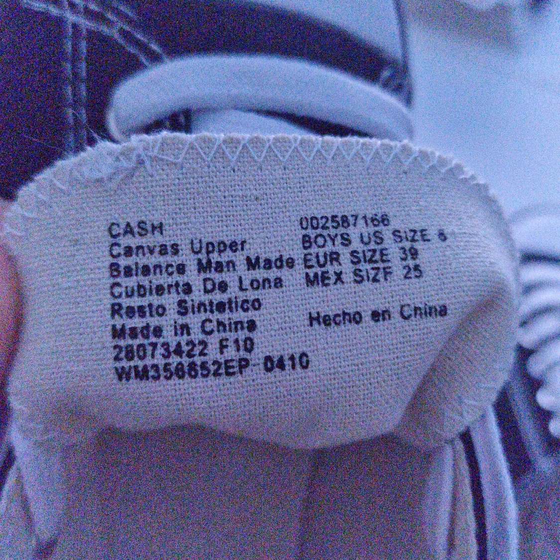 Faded glory, tygskor - 91