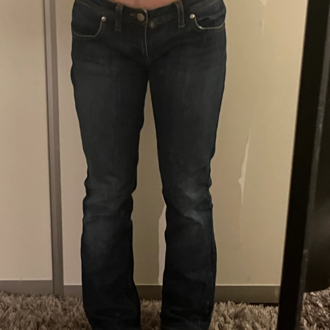 Lågmidjade flare Jeans 