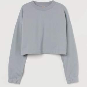 Oanvänd cropped sweatshirt från H&M. Kom aldrig till användning och är som helt ny. Köpt för 199kr säljer för 100kr + frakt.
