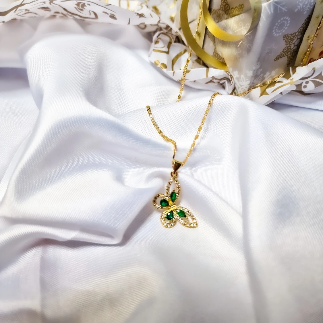 Lucky butterfly necklace  - 90