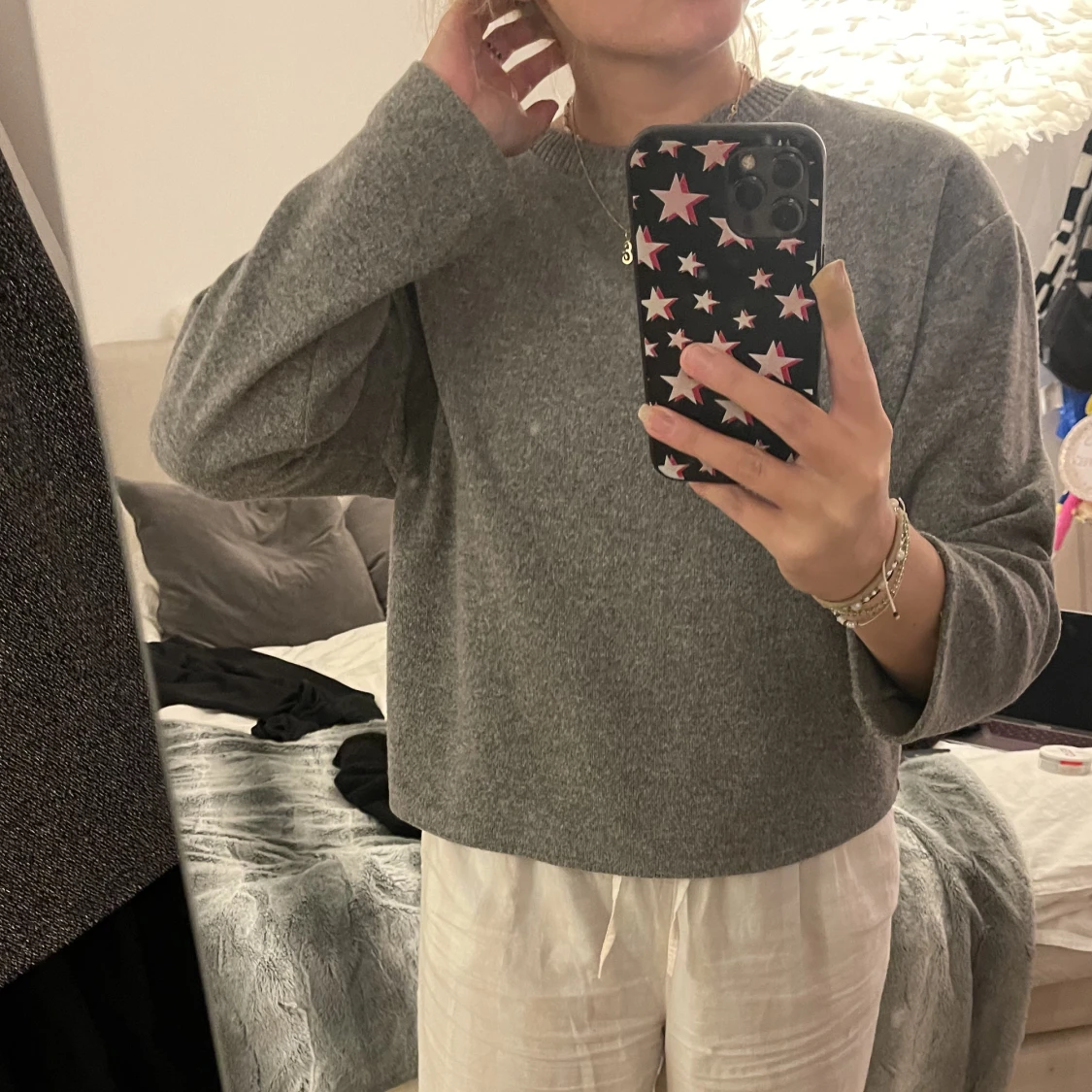 Grå tröja zara - 90