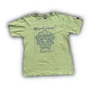 !-50%!cool grön vintage tshirt från 90-talet! storlek xl så sitter baggy på mig! inga defekter! 