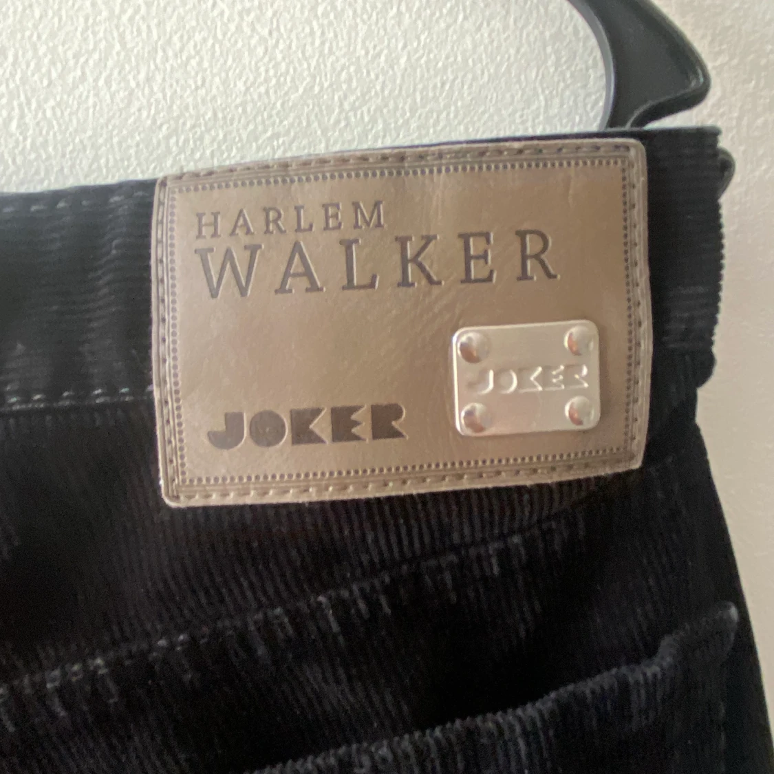 Svarta manchesterbyxor - 90