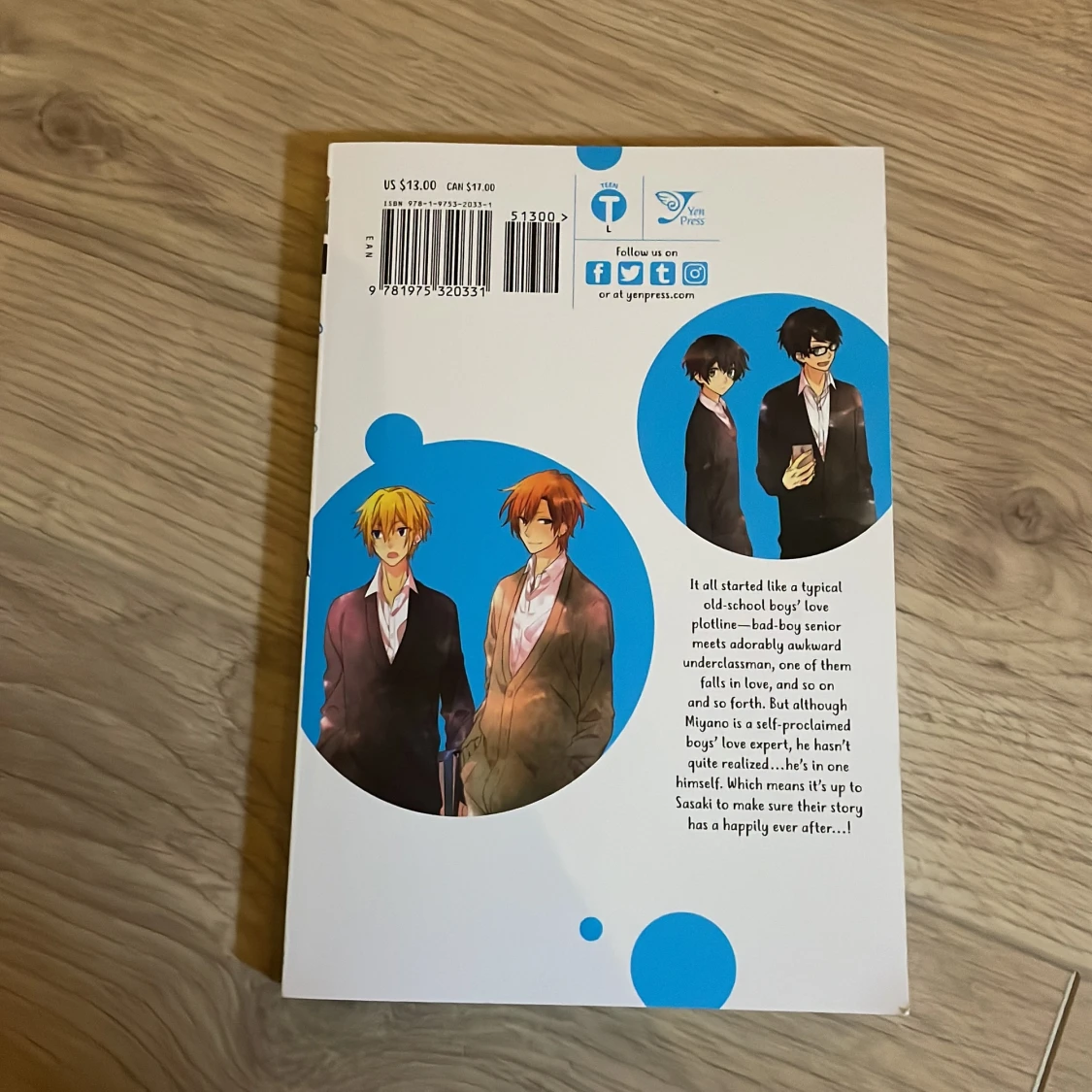 Sasaki and Miyano manga Vol. 1 - 75