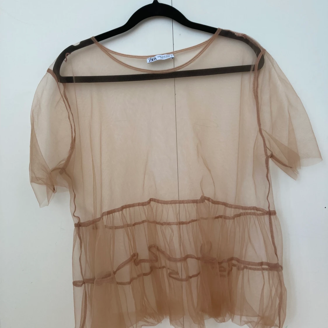 Mesh topp från Zara