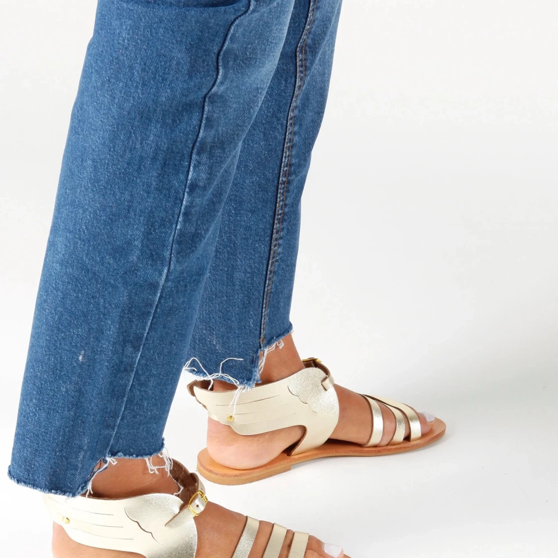 Vintage ancient greek sandaler 