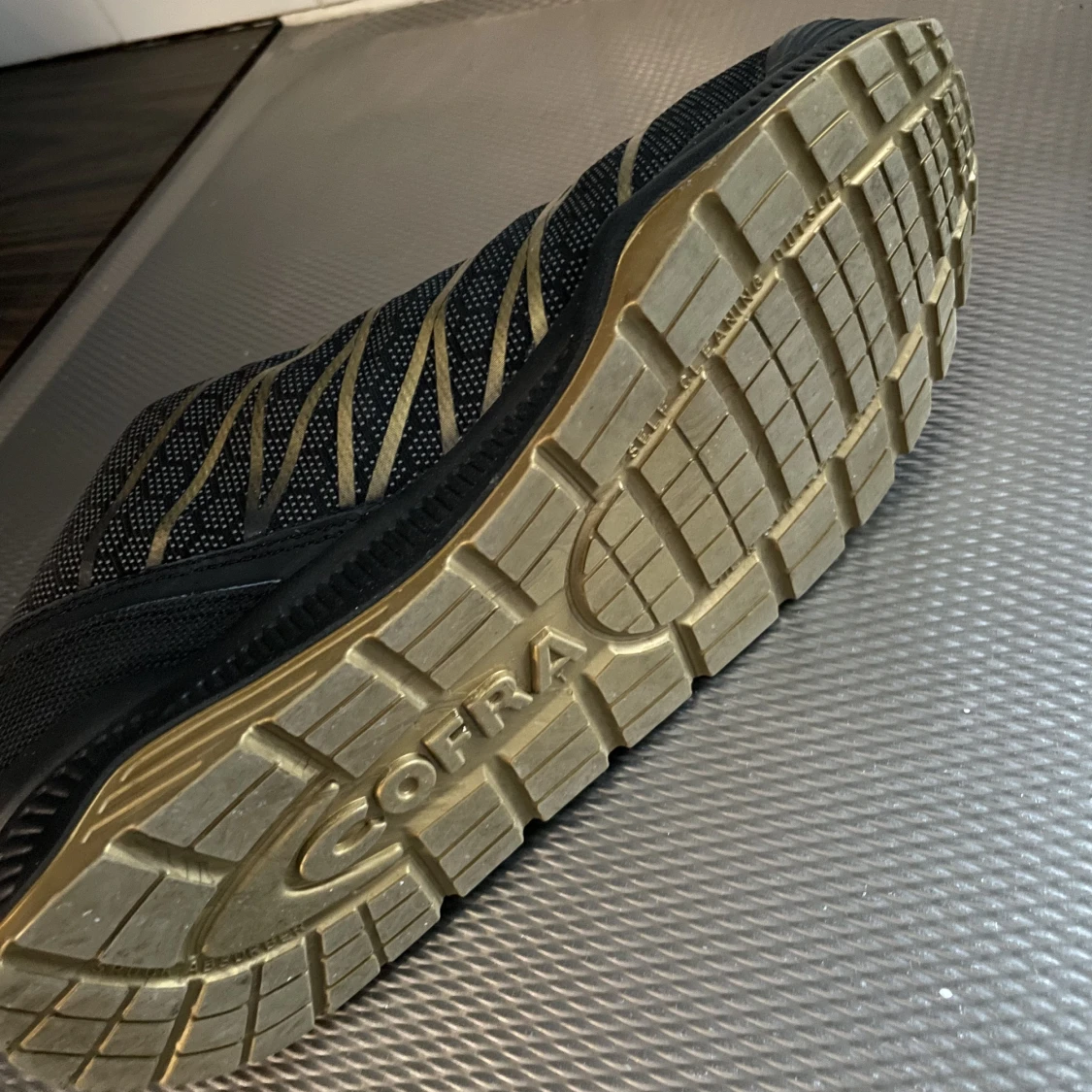 Cofra Charger skyddsskor S3, Svart/Guld - 90