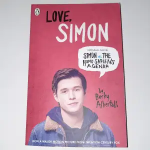 Love, Simon bok köpt för några år sedan. På engelska, väldigt bra skick.