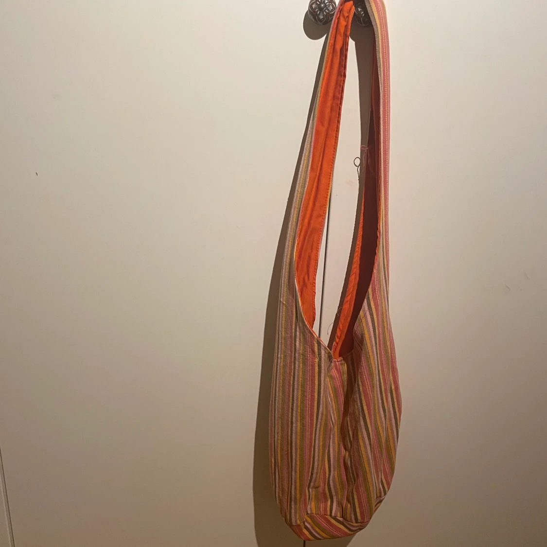 Randig tygväska - 90