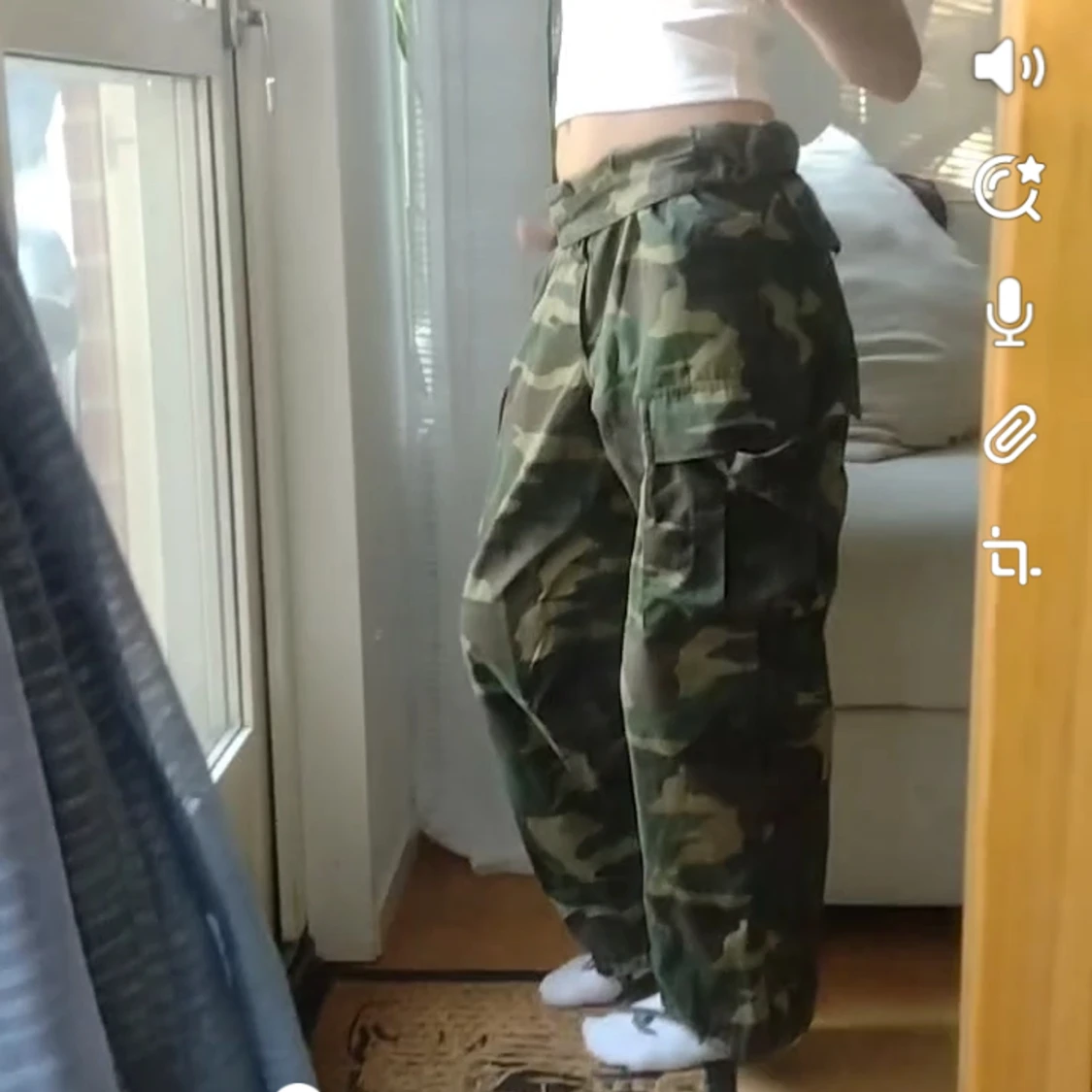 Y2k Cargopants camo. - 90