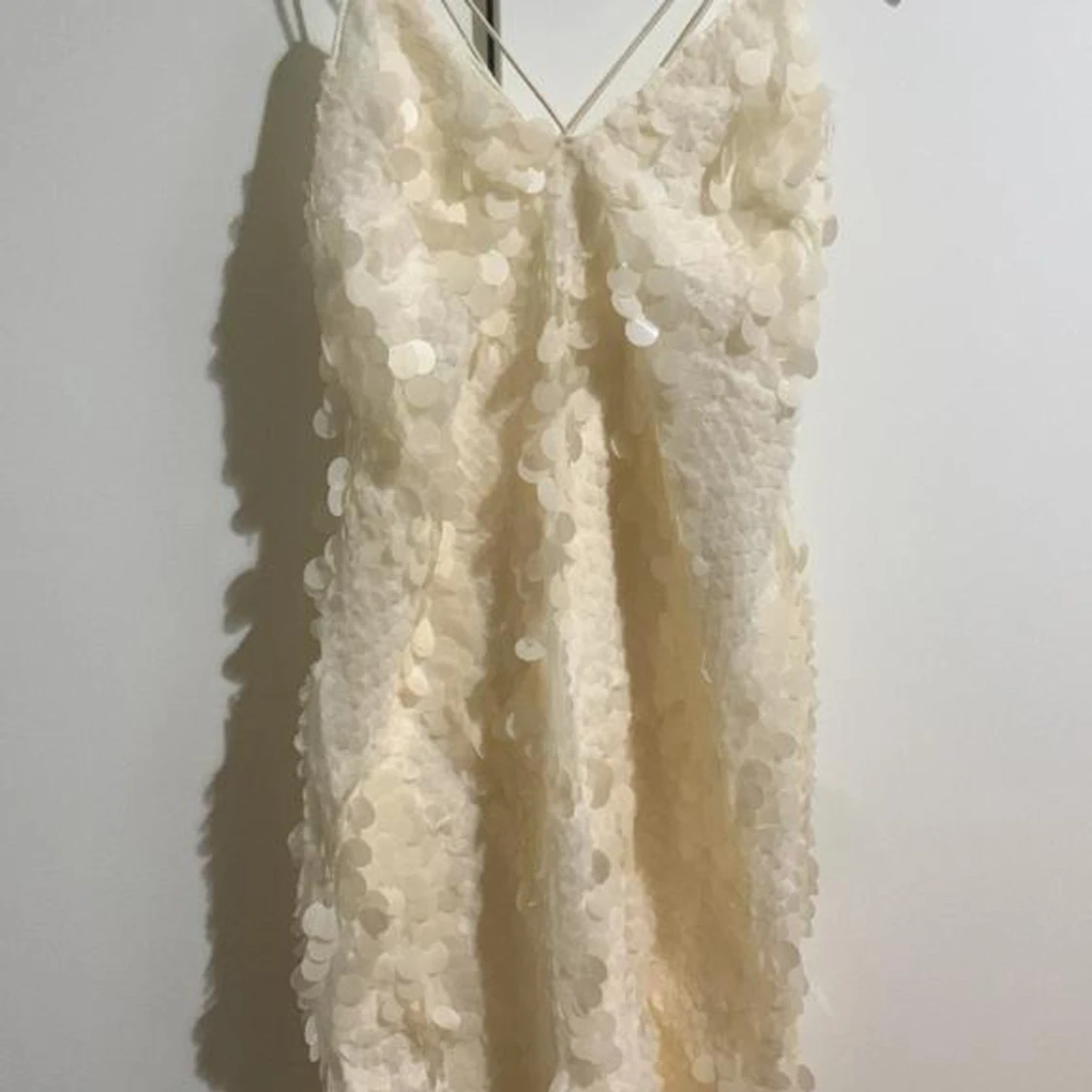 Vit klänning i storlek 40 - 91