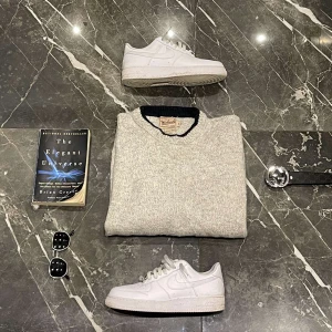 Woodrich Stickad Tröja - Woodrich Stickad Tröja Strl: 2XL Skick: Bra