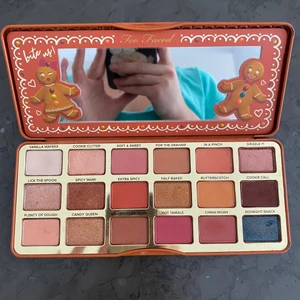Too faced palett - Säljer Too faced Gingerbread extra spicy då jag inte får användning för den längre💗 väldigt sparsamt använd💞 de flesta färger är helt nya, endast ca 3 använda. Nypris ca 1600kr💞 möts upp på Östermalm eller fraktar!
