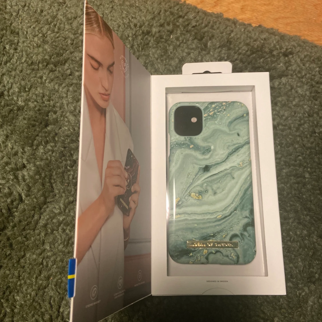 Ideal of Sweden telefonskal Mint swirl marble iPhone 11  - 90