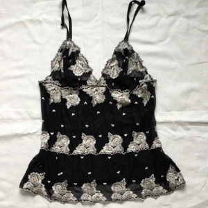 Linne - Genomskinlig linne, passar till xs-s