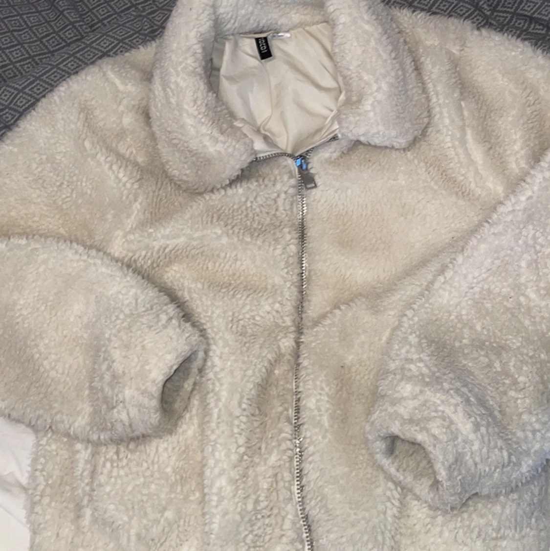 Fluffig vinter jacka storlek M