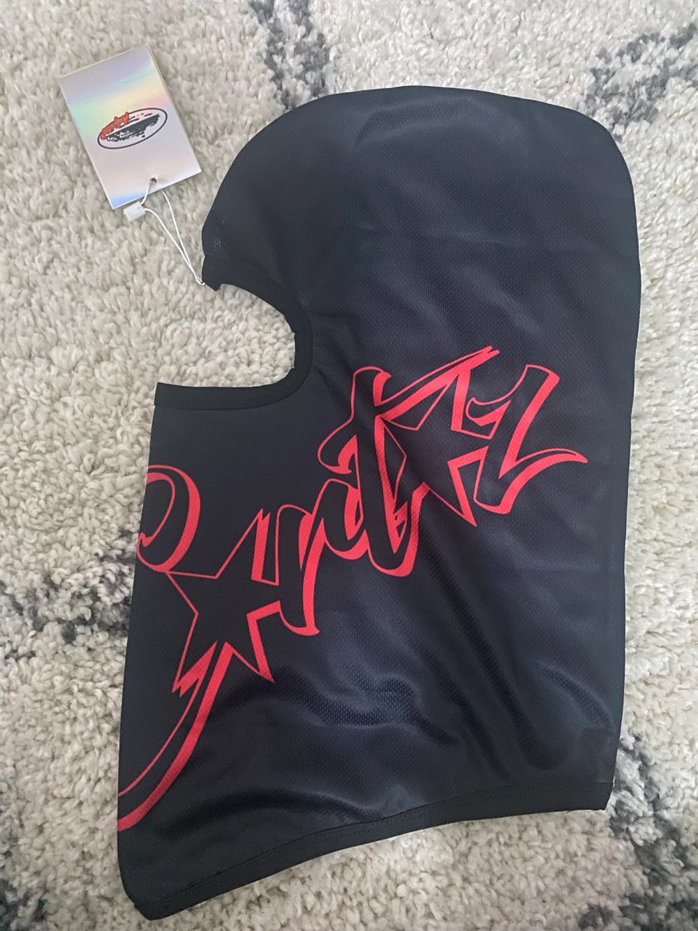 Svart Corteiz Balaclava Corteiz Plick Second Hand