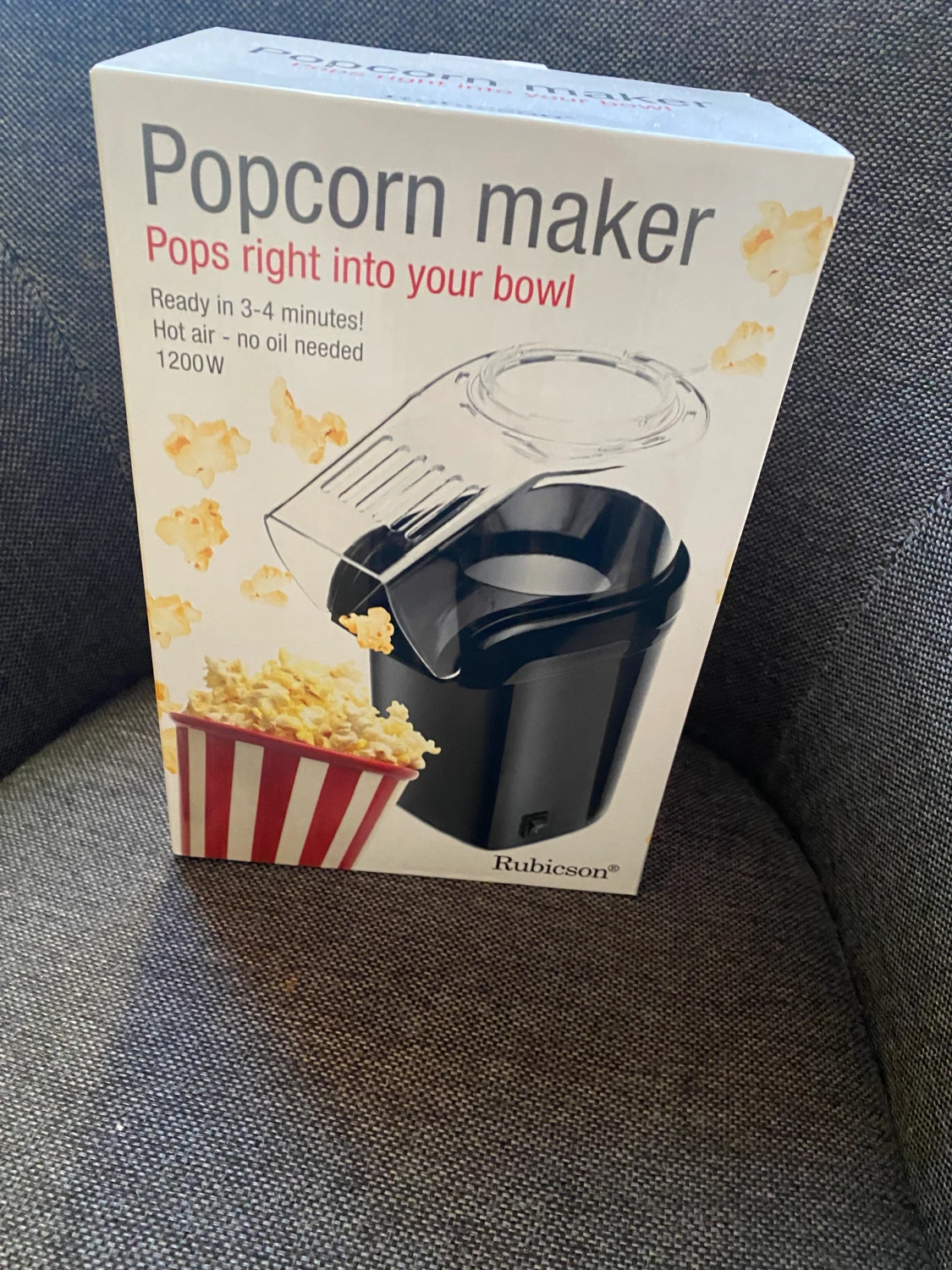 Popcornmaskin säljes