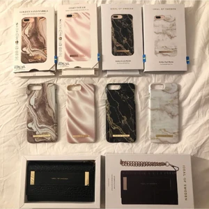 Iphoneskal - Alla skal 50kr/st förutom det plånboksfodralet 150kr då det är helt oanvänd, passar iPhone 8+ 