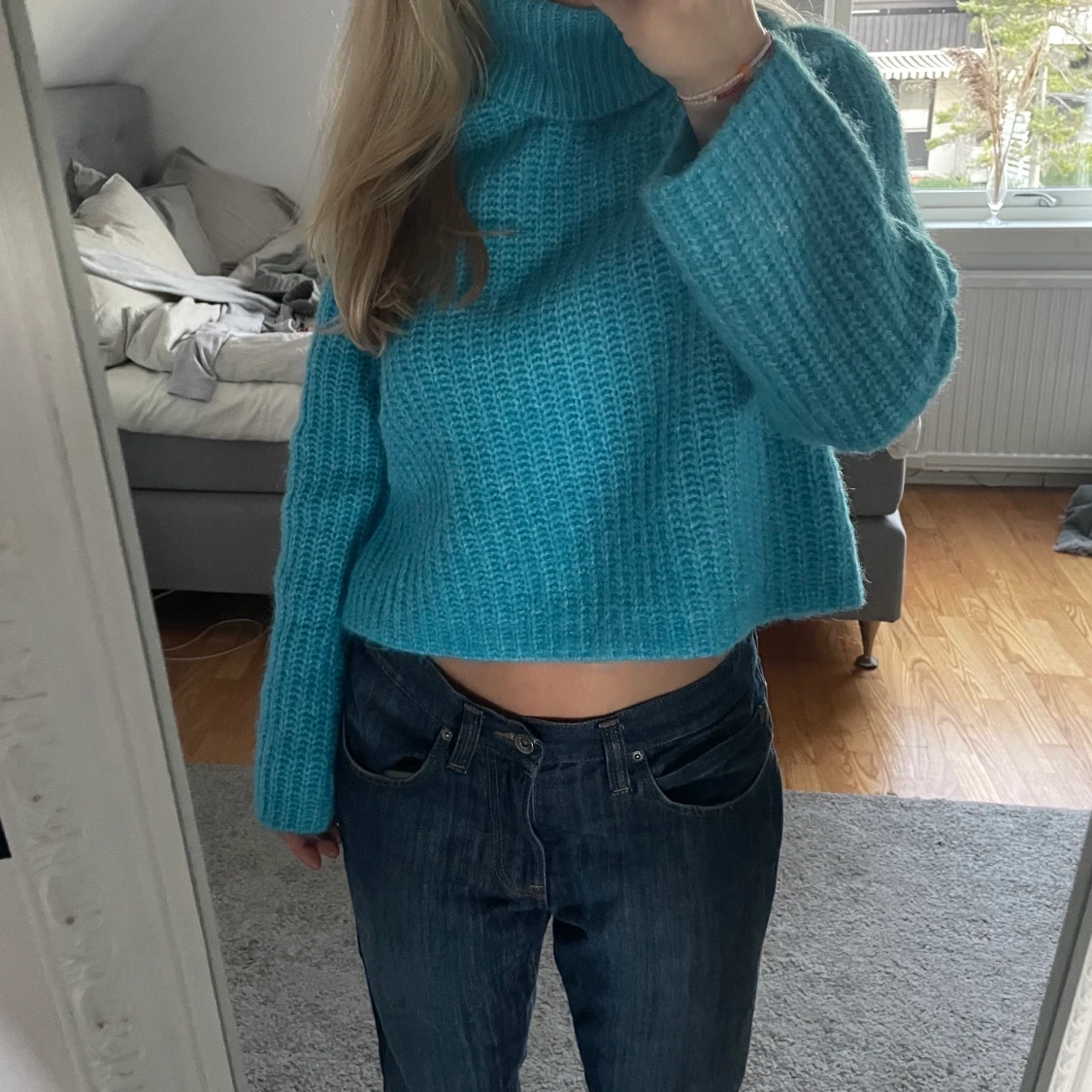 Stickad tröja  - 90