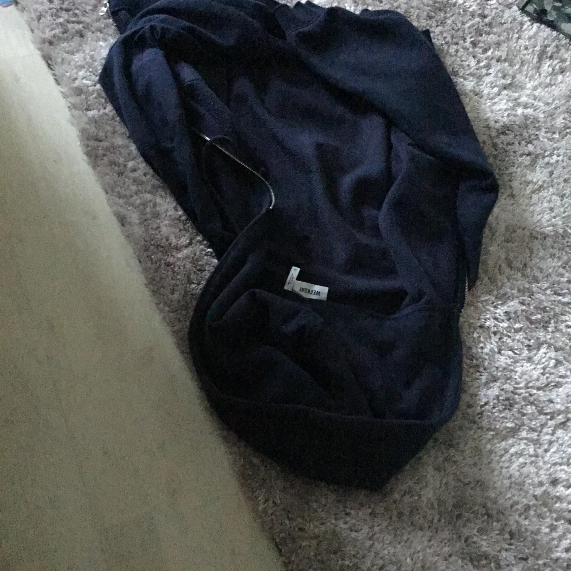 Weekday sip hodie mörkblå  - 90