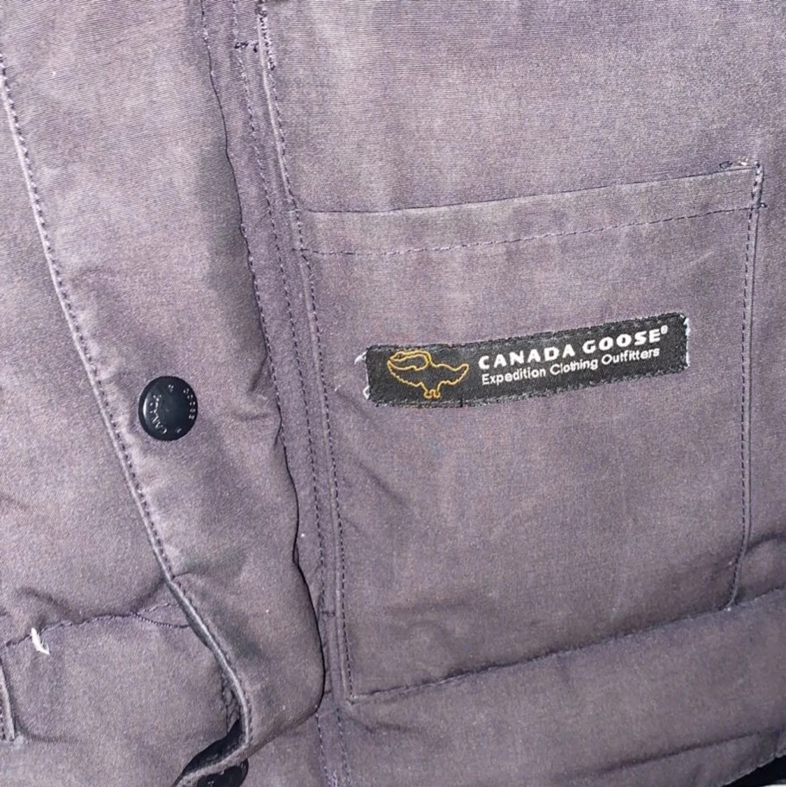 Äkta Vintage Canada Goose väst / Herr XS - 90