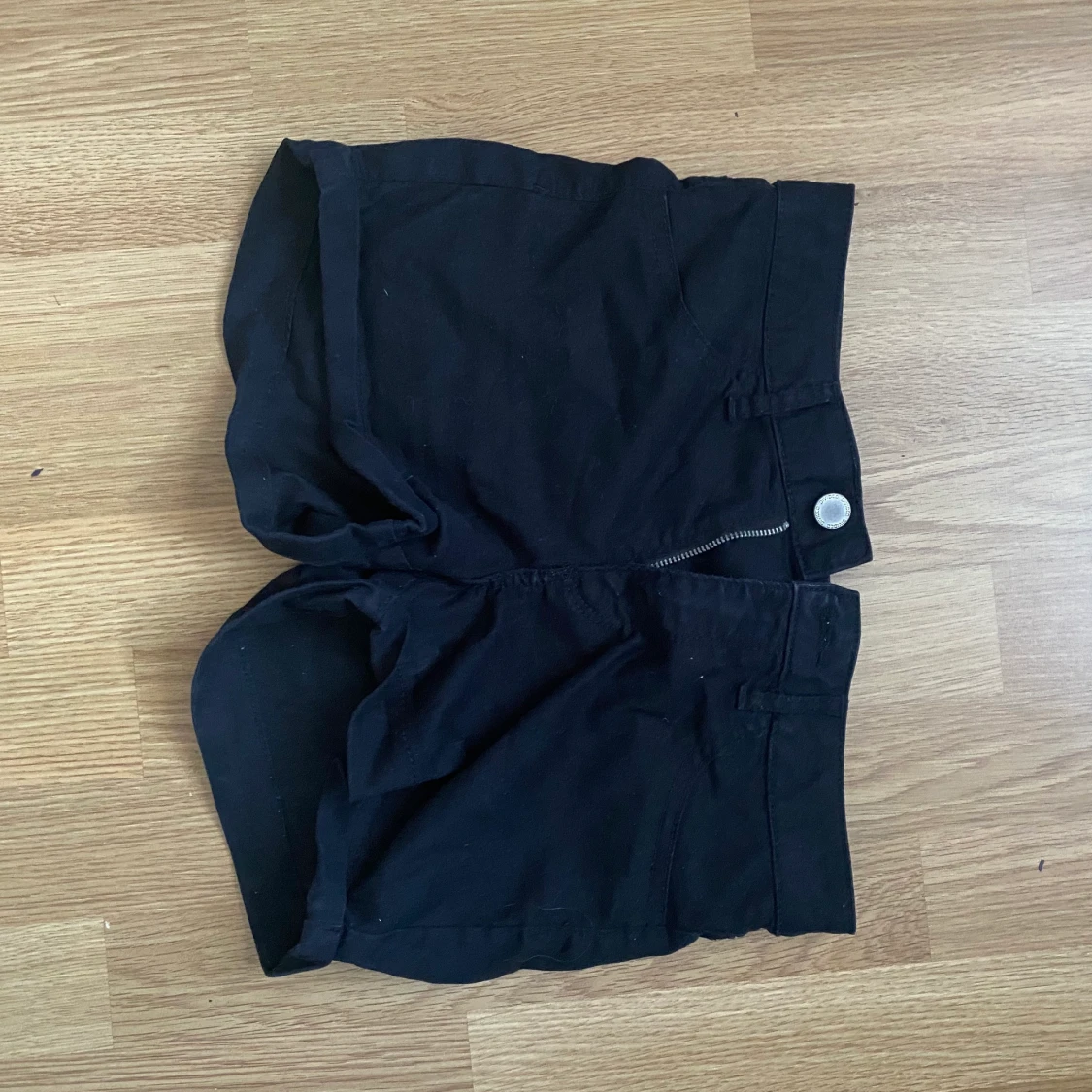 Svarta shorts - stretchiga 