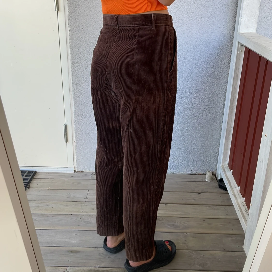 Bruna Manchester byxor!  - 91