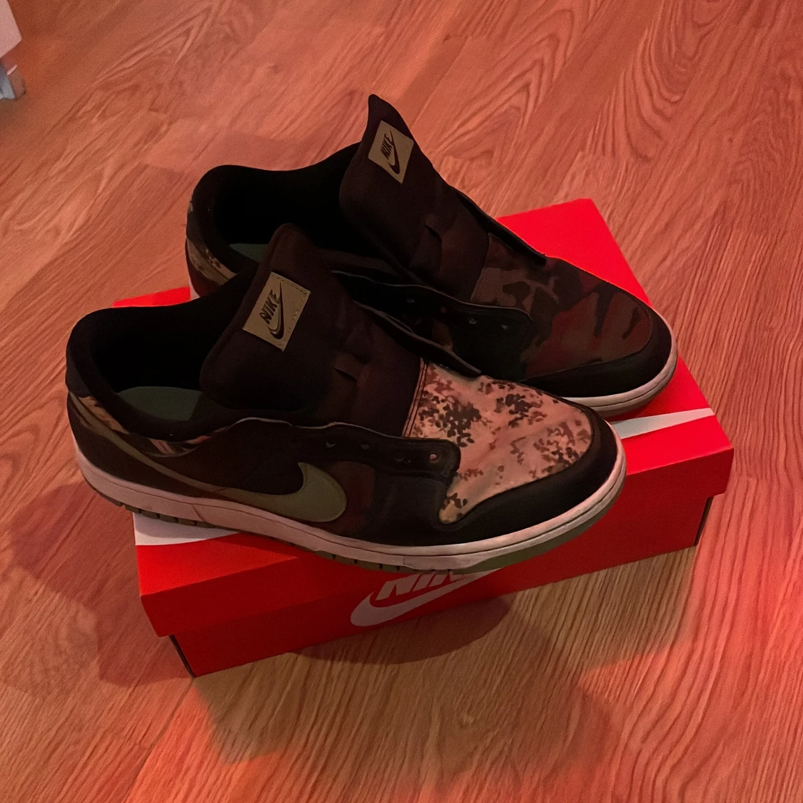 Nike dunk low crazy camo 