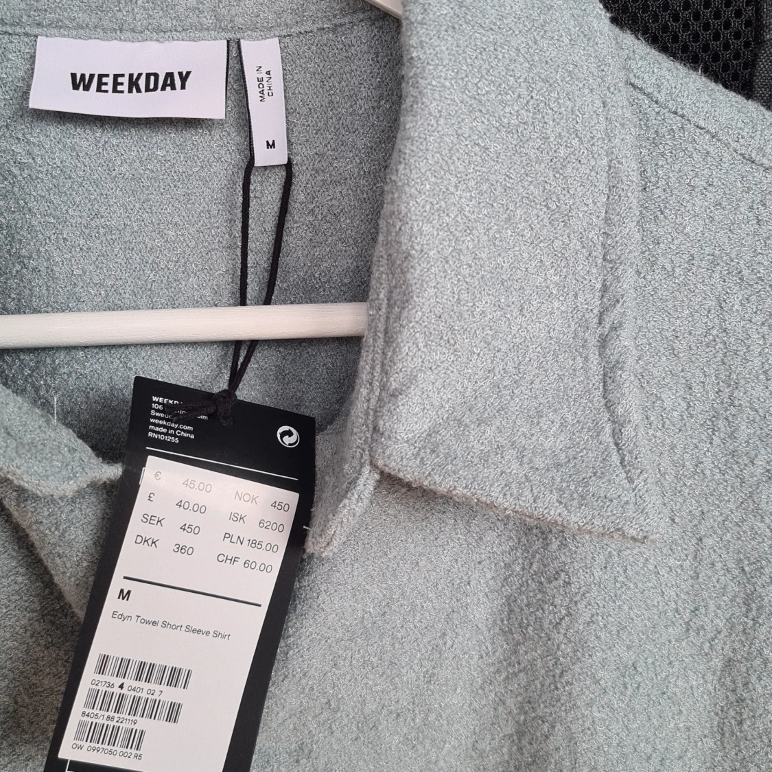 Helt ny Frotté skjorta strl M - 91