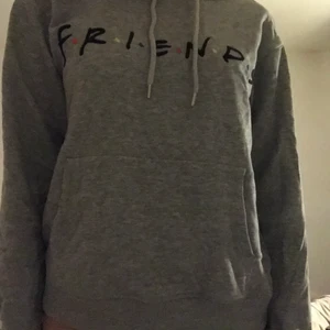 Gray friends Hoodie  - Hej hej! Säljer denhär hoodien för 50 kronor (inte inklusive frakt)! Köpte den för 199 kr 🌸💕 jag är 170 och väger 52 kg